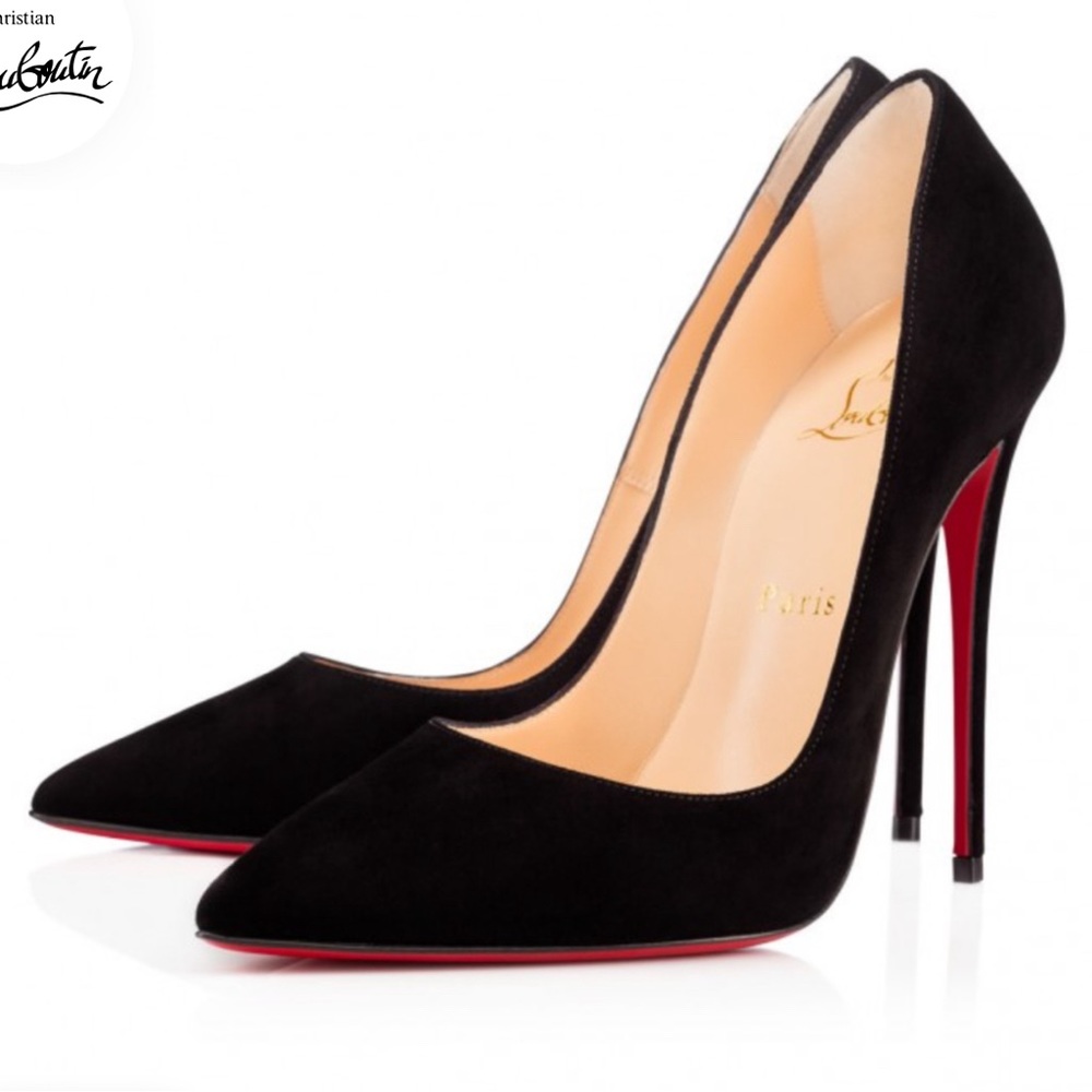 Classic So Kate Loubitons, worn many times. Bottoms can have red restored.